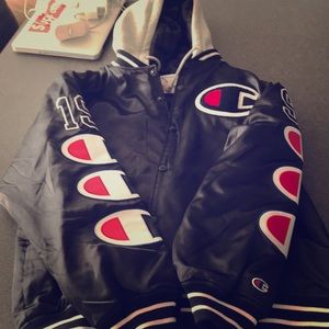 Supreme x Champion varsity jacket